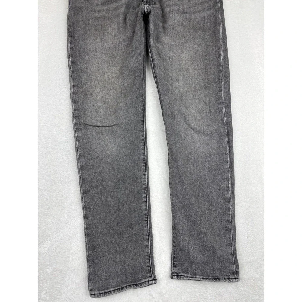 Levis Premium 512 Men's 34x30 Jeans Slim Taper Light Washed Grey Skinny's